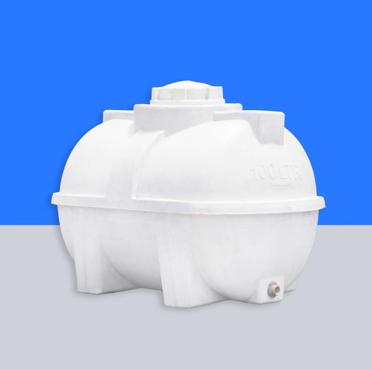 مخزن آب افقی 100 لیتر مخزن آب افقی 100 لیتر