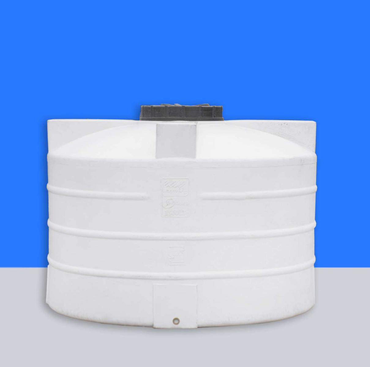 مخزن آب عمودی کوتاه ۱۵۰۰ لیتر فکت پلاست