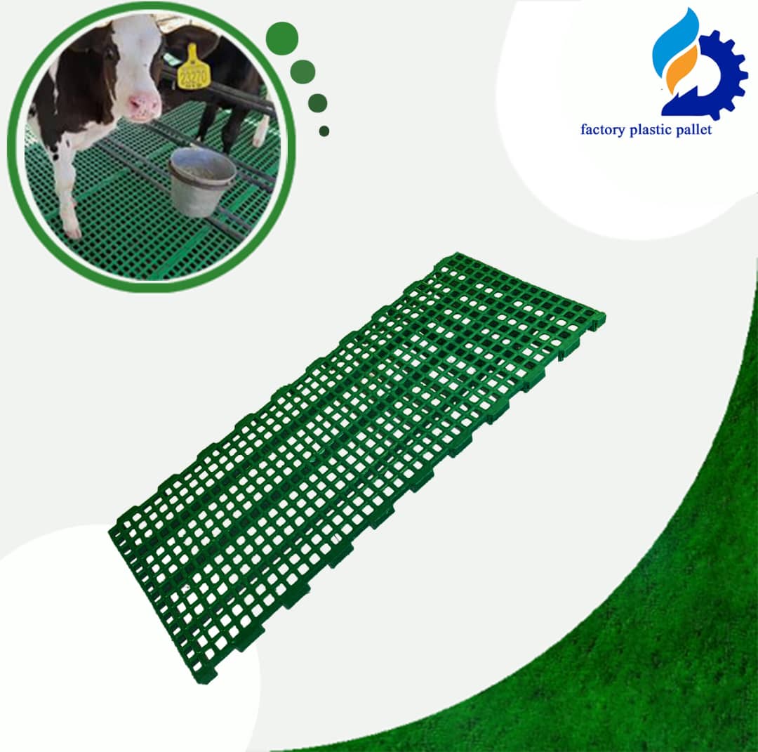 پالت دامداری پلاستیکی | کفپوش بهداشتی و مقاوم برای دام‌ها